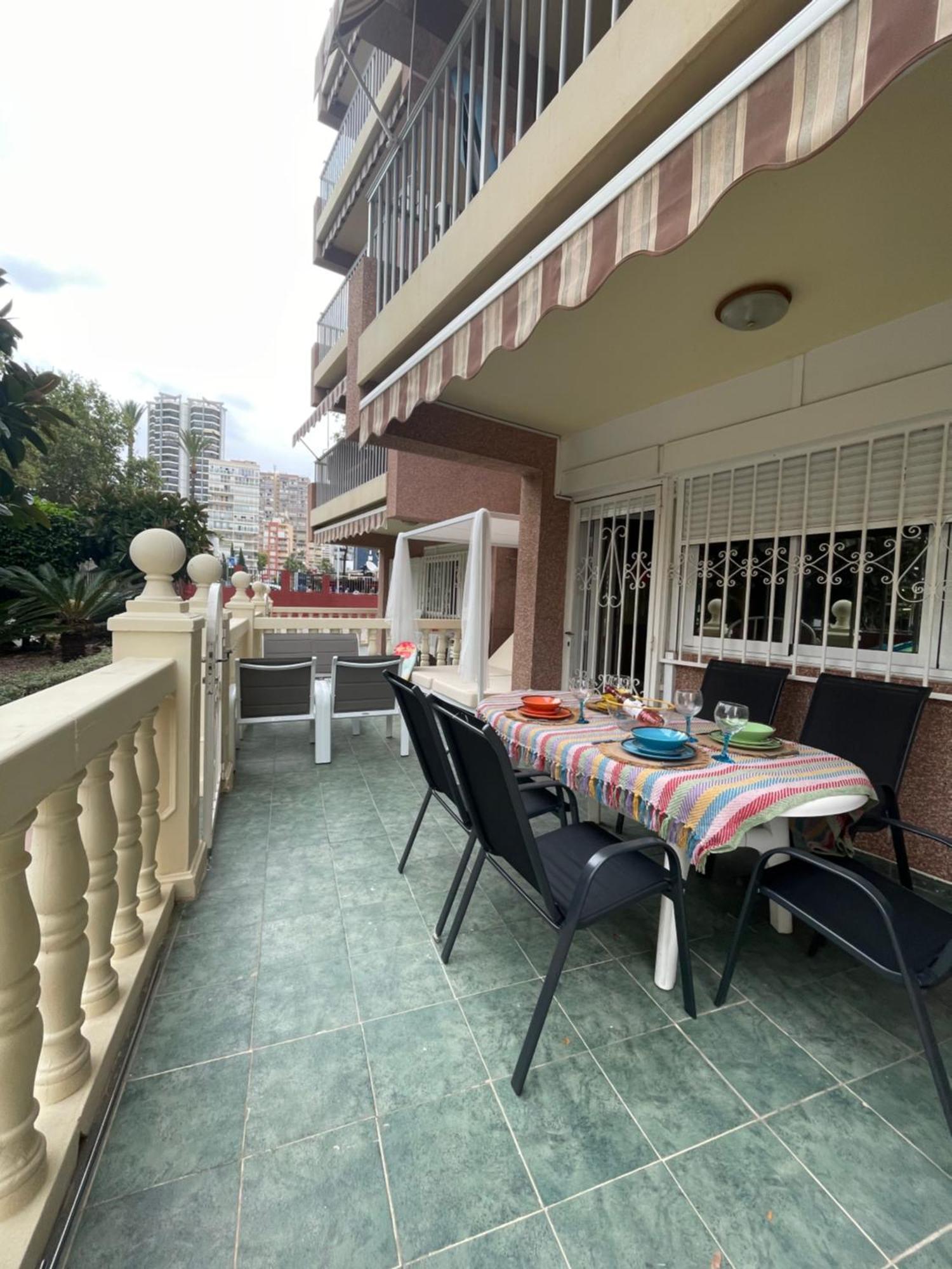 Super Terrace Levante Front Line Apartment Los Ranchos Self Check-In, Free Parking Benidorm Buitenkant foto