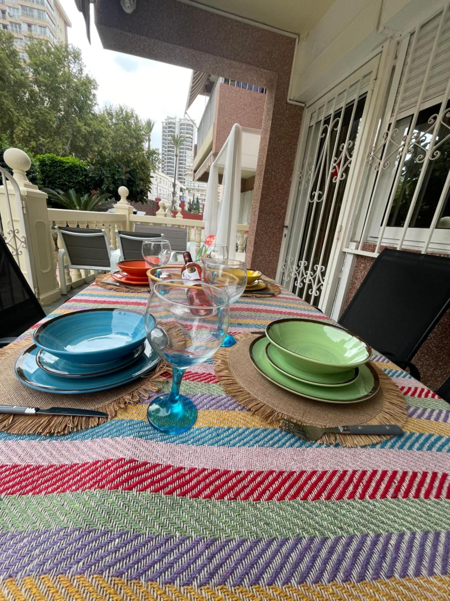 Super Terrace Levante Front Line Apartment Los Ranchos Self Check-In, Free Parking Benidorm Buitenkant foto
