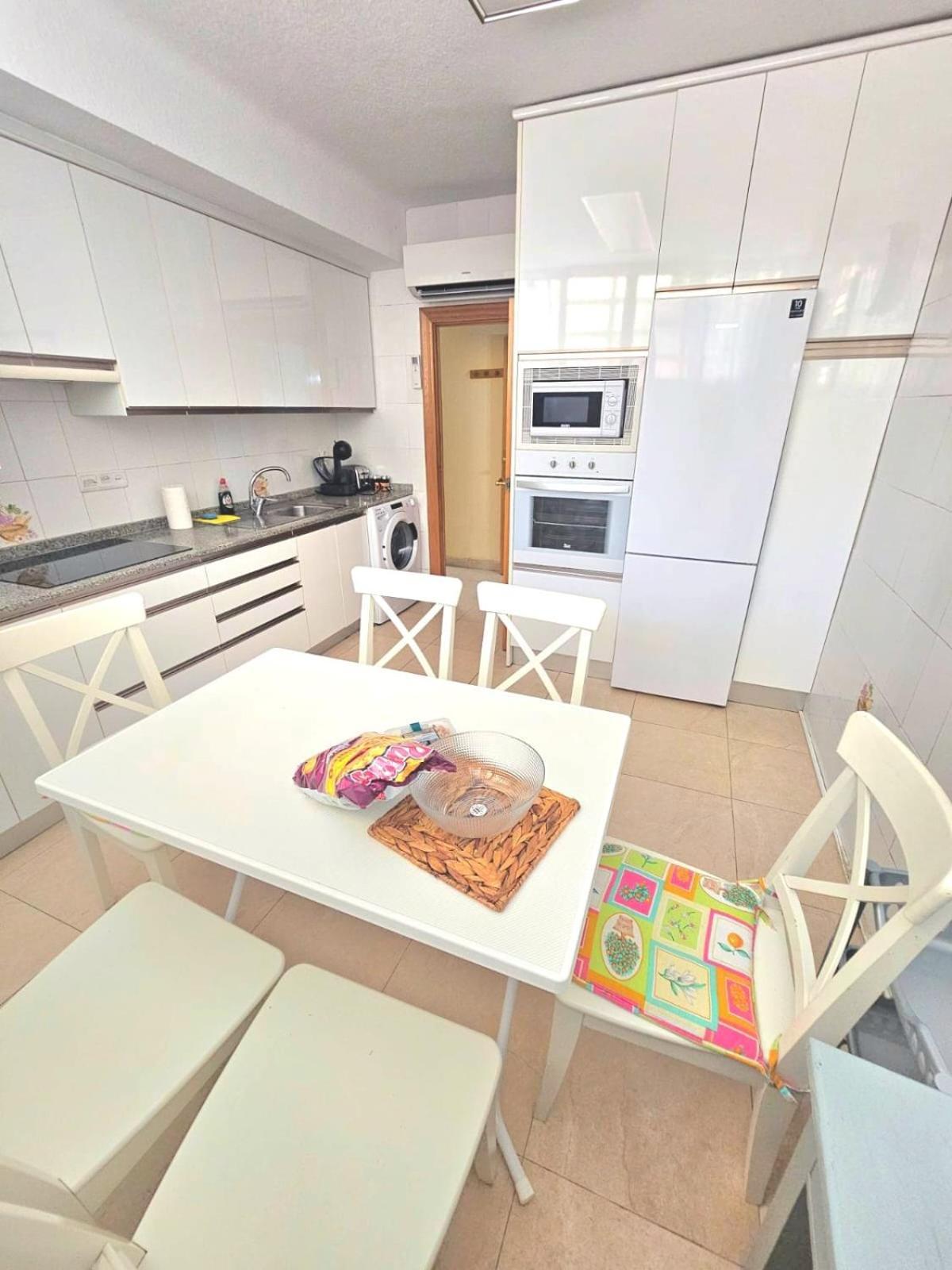 Super Terrace Levante Front Line Apartment Los Ranchos Self Check-In, Free Parking Benidorm Buitenkant foto